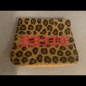 Island to Eastside”Bride” clutch. Hand beaded and used twice during events.